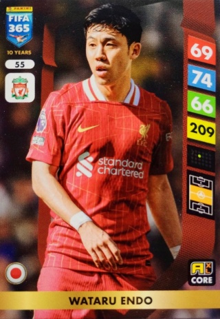 55 Wataru Endō Liverpool Core FIFA 365 2025