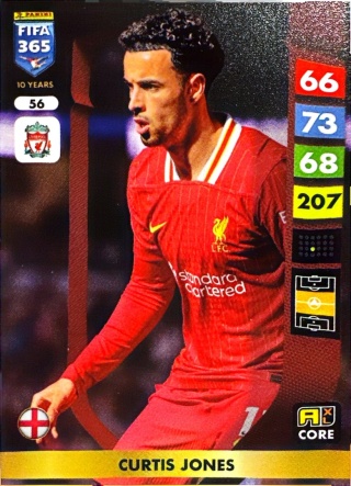 56 Curtis Jones Liverpool Core FIFA 365 2025