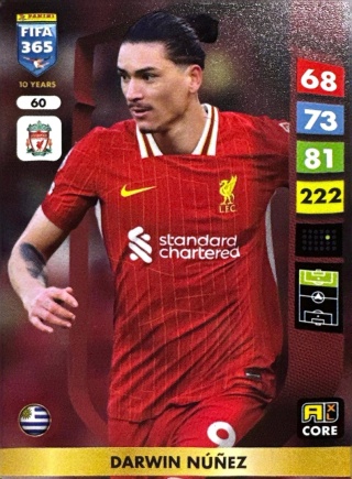 60 Darwin Núñez Liverpool Core FIFA 365 2025