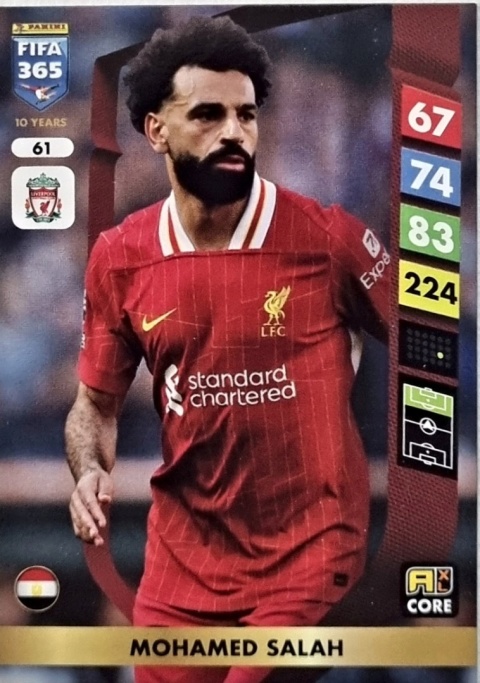 61 Mohamed Salah Liverpool Core FIFA 365 2025
