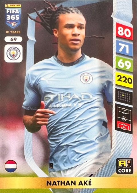 69 Nathan Aké Manchester City Core FIFA 365 2025