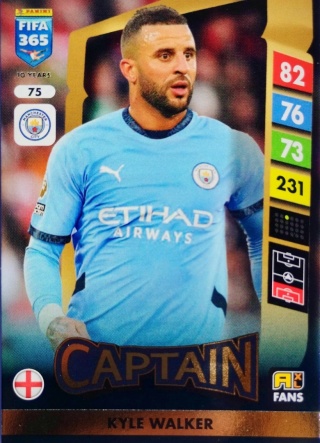 75 Kyle Walker Manchester City Core Captain FIFA 365 2025