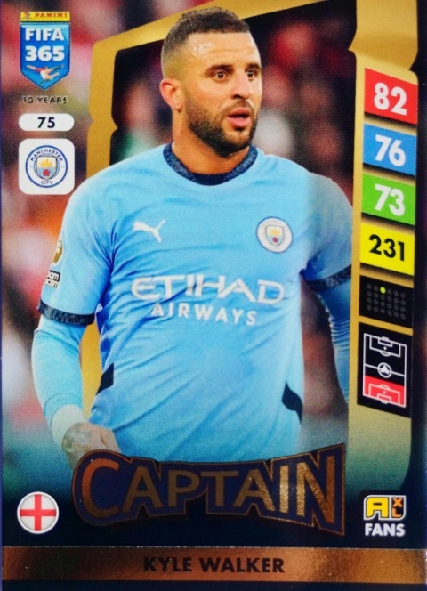 75 Kyle Walker Manchester City Core Captain FIFA 365 2025