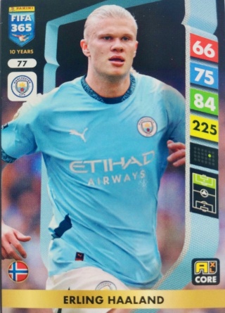 77 Erling Haaland Manchester City Core FIFA 365 2025