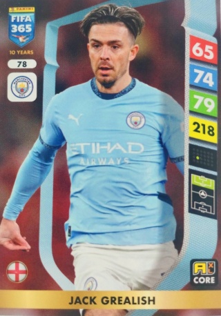 78 Jack Grealish Manchester City Core FIFA 365 2025