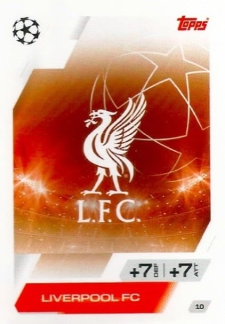 10 Team Badge Liverpool Base Match Attax 2025/26