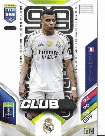 CLB15 Mbappé Real Madryt Club 99 FIFA 365 2026