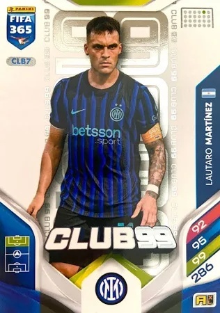 CLB7 Lautaro Martínez Inter Club 99 FIFA 365 2026