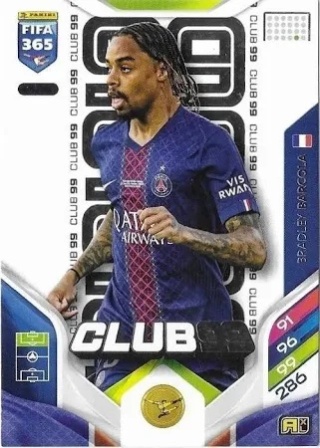CLB4 Barcola PSG Club 99 FIFA 365 2026