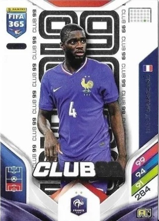 CLB20 Upamecano France Club 99 FIFA 365 2026