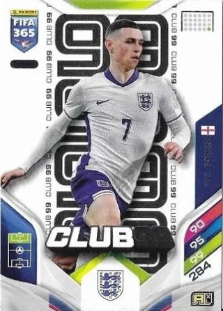 CLB17 Phil Foden England Club 99 FIFA 365 2026