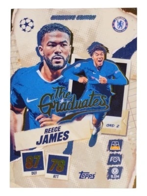 GRD2 Reece James Chelsea The Graduates Match Attax 2025/26