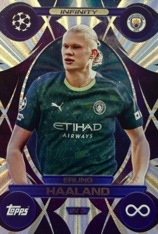 IN3 Erling Haaland Manchester City Infinity Match Attax 2025/26