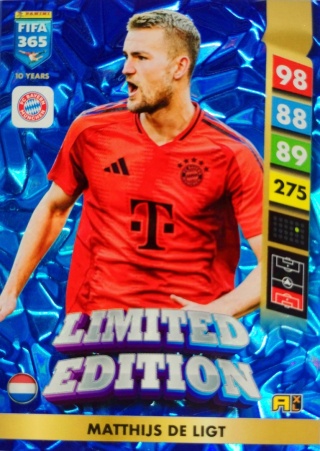 LE58 Matthijs de Ligt FC Bayern München Limited Edition