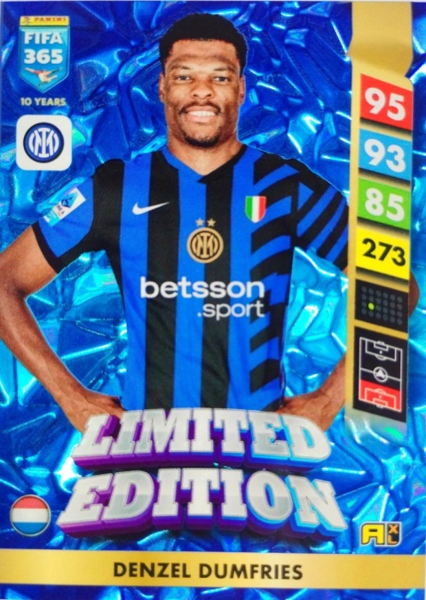 LE63 Denzel Dumfries FC Internazionale Milano Limited Edition