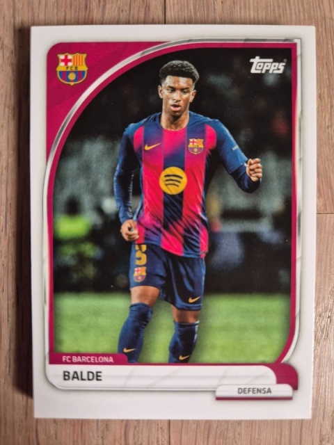 5 Balde Barcelona First Team Topps Collector Tin