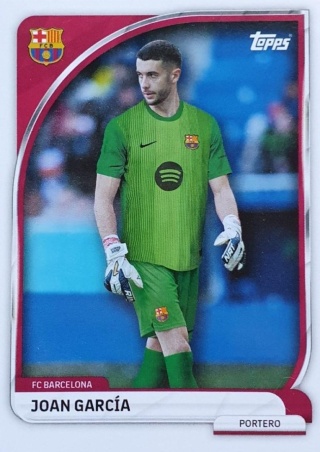 1 Garcia Barcelona First Team Topps Collector Tin 2025/26