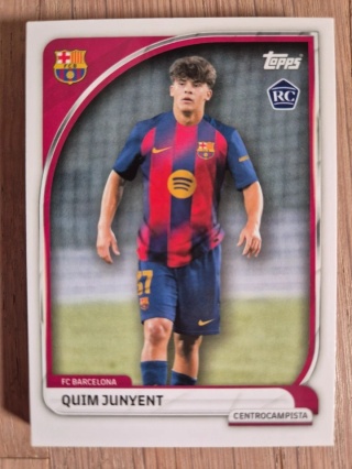 13 Quim Junyent RC Barcelona First Team Topps Collector Tin