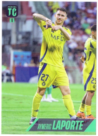 16 Aymeric Laporte Al-Nassr FC Base card Top Class 2025