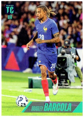 112 Bradley Barcola France Base card Top Class 2025