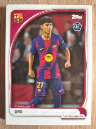 7 Dro RC Barcelona First Team Topps Collector Tin
