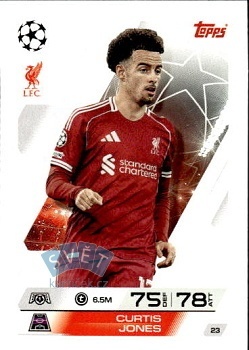 23 Curtis Jones Liverpool Base Match Attax 2025/26