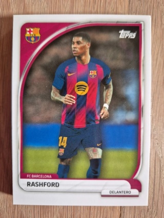 16 rashford Barcelona First Team Topps Collector Tin