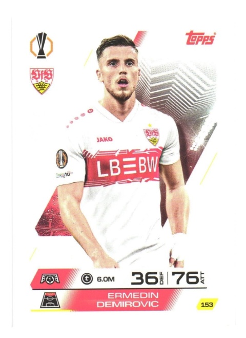 153 Ermedin Demirović VfB Stuttgart Base Match Attax 2025/26