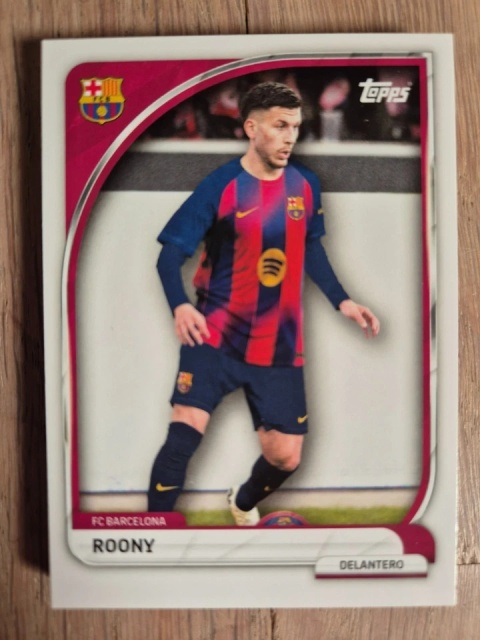 15 Roony Barcelona First Team Topps Collector Tin