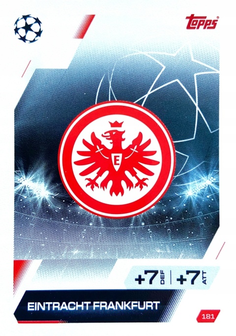 181 Team Badge Eintracht Frankfurt Base Match Attax 2025/26