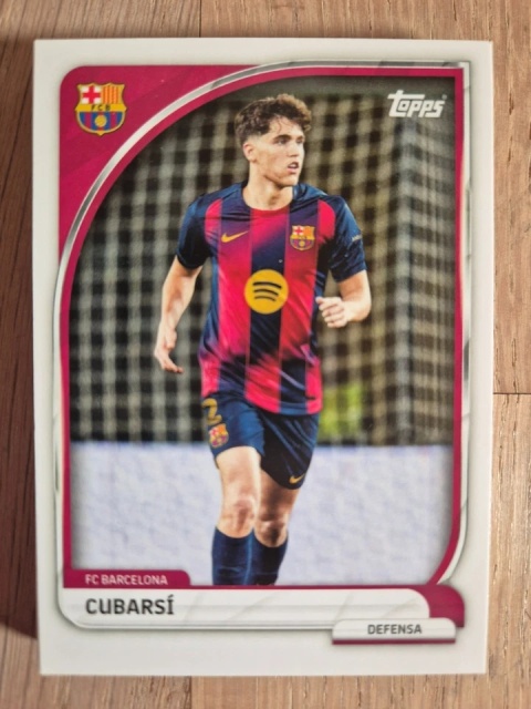 2 Cubarsi Barcelona First Team Topps Collector Tin 2025/26