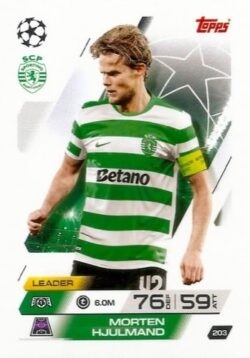 203 Morten Hjulmand Sporting Base Match Attax 2025/26