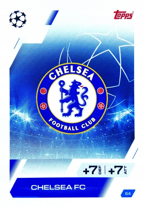 64 Team Badge Chelsea Base Match Attax 2025/26