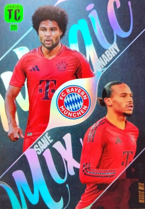 221 Serge Gnabry / Leroy Sané FC Bayern München Magic Mix Top Class 2025