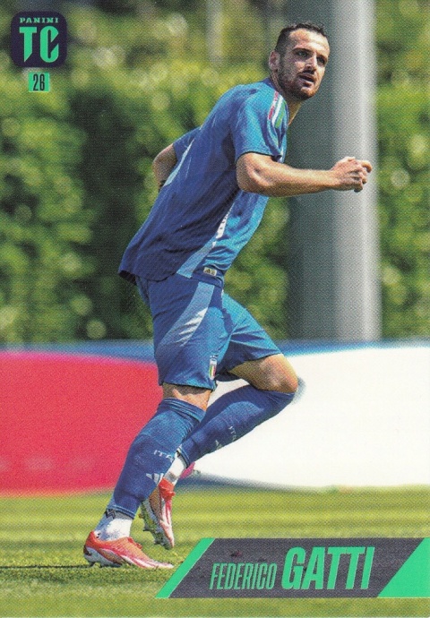 26 Federico Gatti Italy Base card Top Class 2025