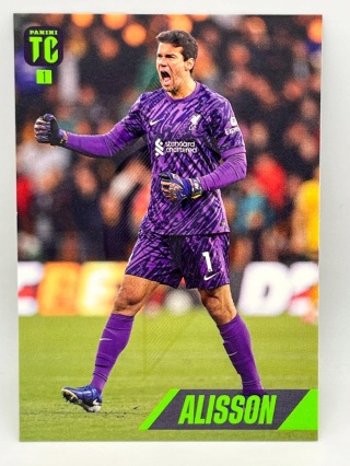 1 Alisson Liverpool Base card Top Class 2025