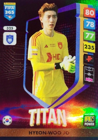 325 Jo Hyeon-woo Ulsan Power Titan FIFA 365 2025