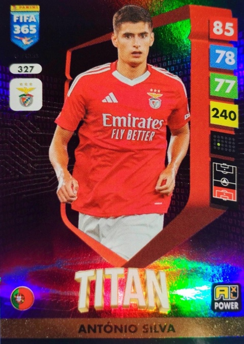 327 António Silva Benfica Power Titan FIFA 365 2025
