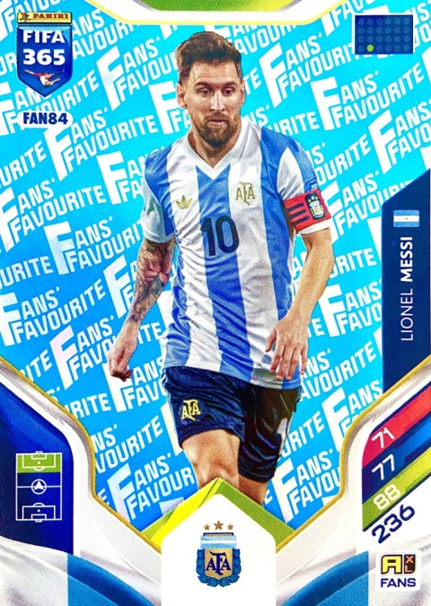 FAN84 Lionel Messi Argentina Fans Favourite blue FIFA 365 2026