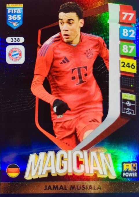 338 Jamal Musiala FC Bayern Power Magician FIFA 365 2025