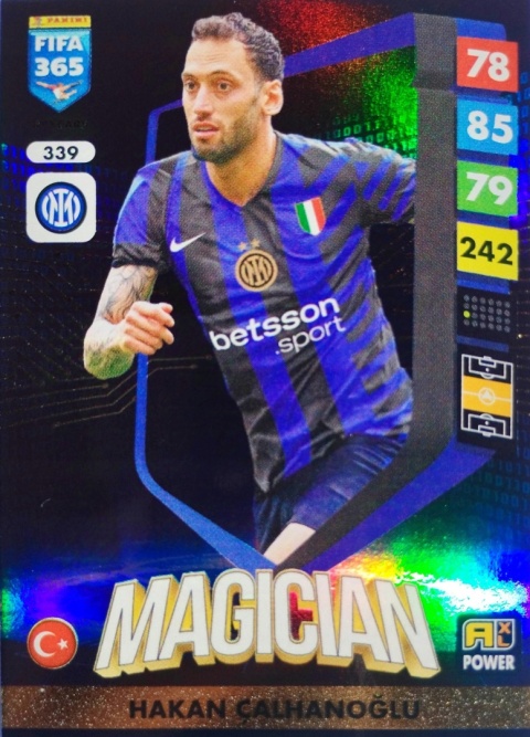 339 Hakan Çalhanoğlu Inter Power Magician FIFA 365 2025