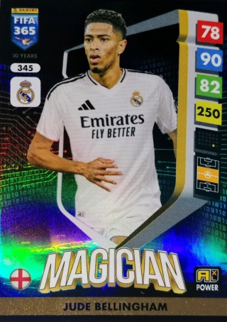 345 Jude Bellingham Real Madryt Power Magician FIFA 365 2025