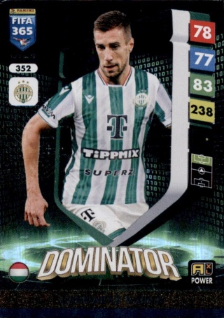 352 Barnabás Varga Ferencvárosi Power Dominator FIFA 365 2025