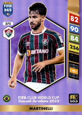 375 Martinelli Fluminense Gold FIFA Club World Cup 2023 FIFA 365 2025
