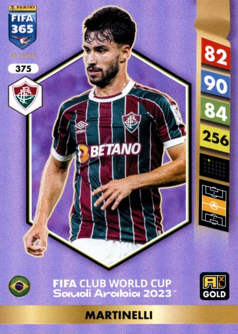 375 Martinelli Fluminense Gold FIFA Club World Cup 2023 FIFA 365 2025