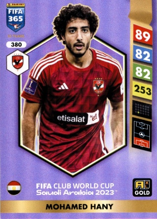 380 Mohamed Hany Al Ahly Gold FIFA Club World Cup 2023 FIFA 365 2025
