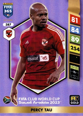 387 Percy Tau Al Ahly Gold FIFA Club World Cup 2023 FIFA 365 2025
