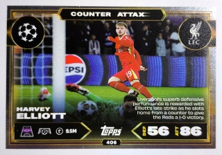 406 Harvey Elliott Liverpool Counter Attax Match Attax 2025/26