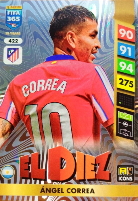 422 Ángel Correa Atlético Madryt Icons El Diez FIFA 365 2025