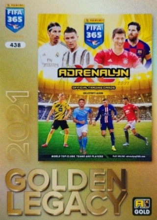 438 Panini FIFA 365 2021 Golden Legacy Gold Golden Legacy FIFA 365 2025